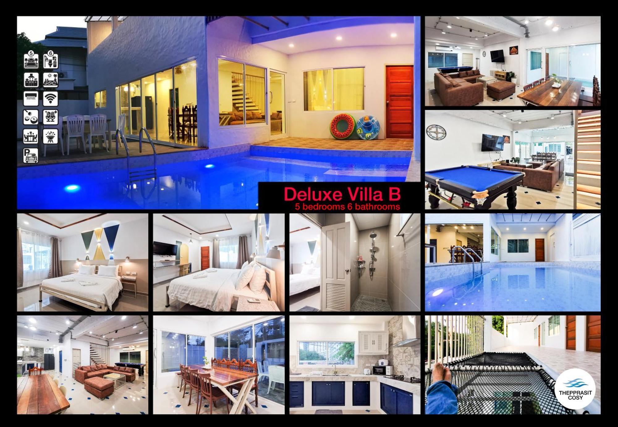 Thepprasit Cosy Villa หาดจอมเทียน ภายนอก รูปภาพ