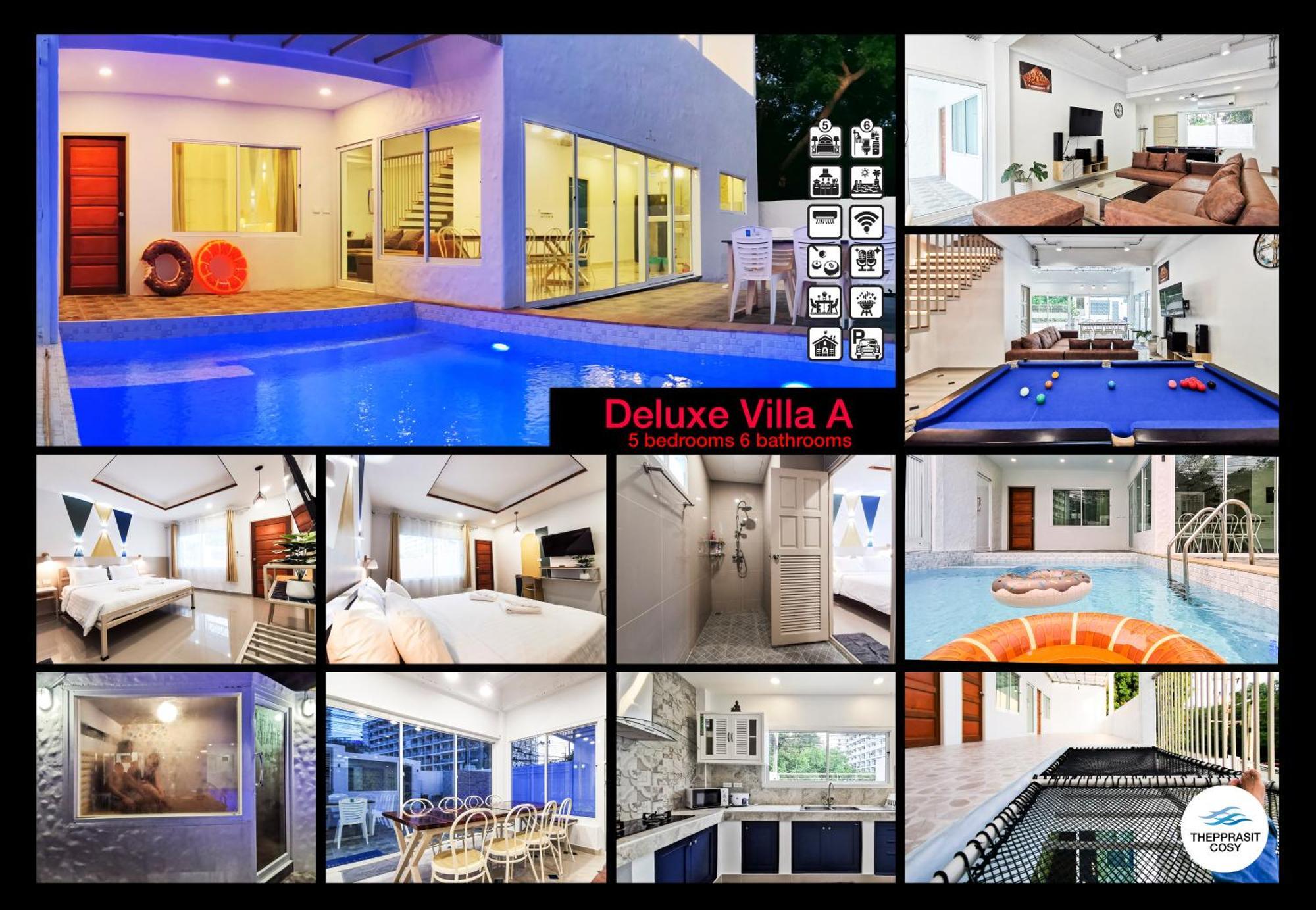 Thepprasit Cosy Villa หาดจอมเทียน ภายนอก รูปภาพ